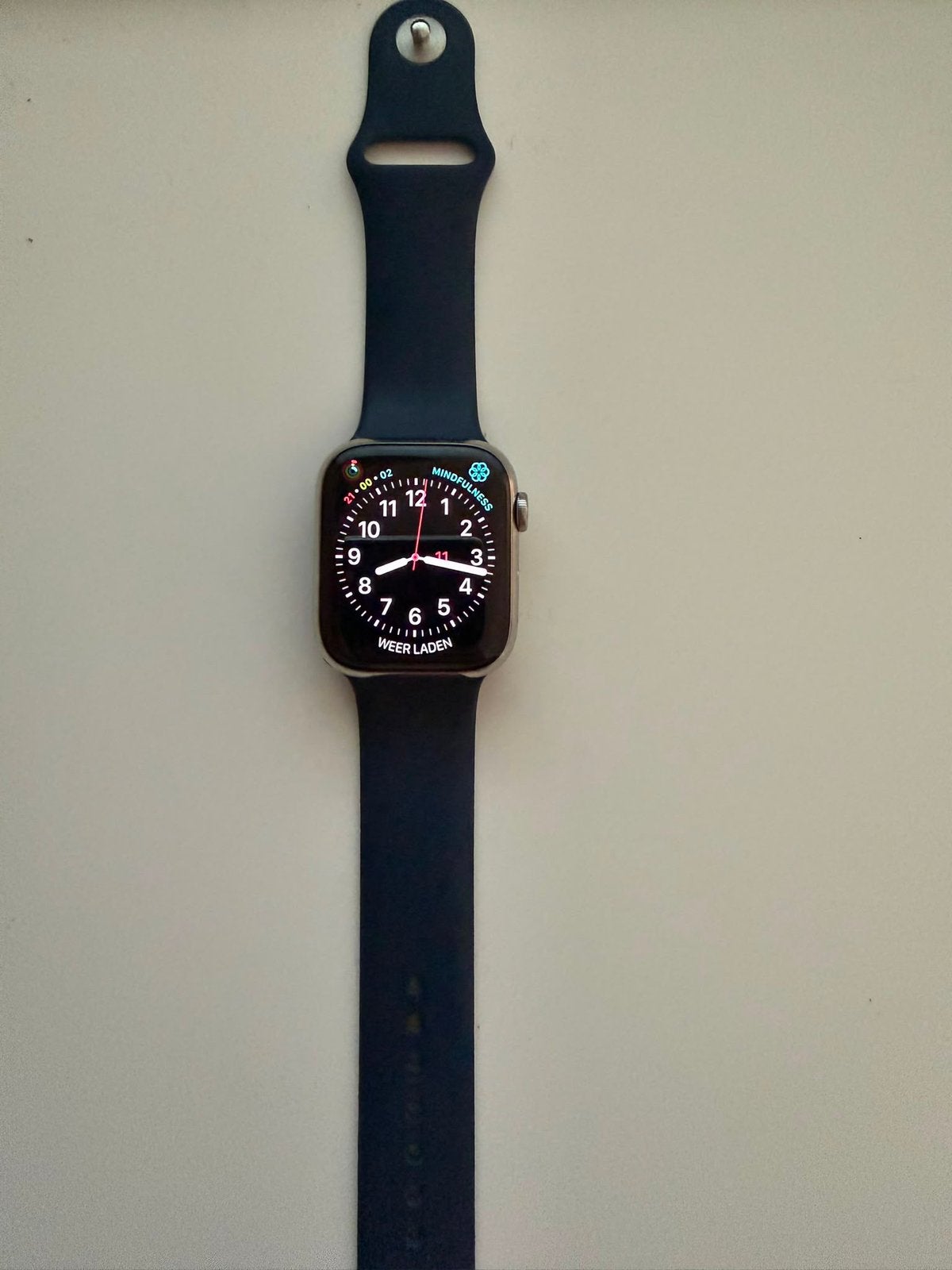 Apple watch in hele nette staat, Ophalen, Zwart, IOS, Zo goed als nieuw