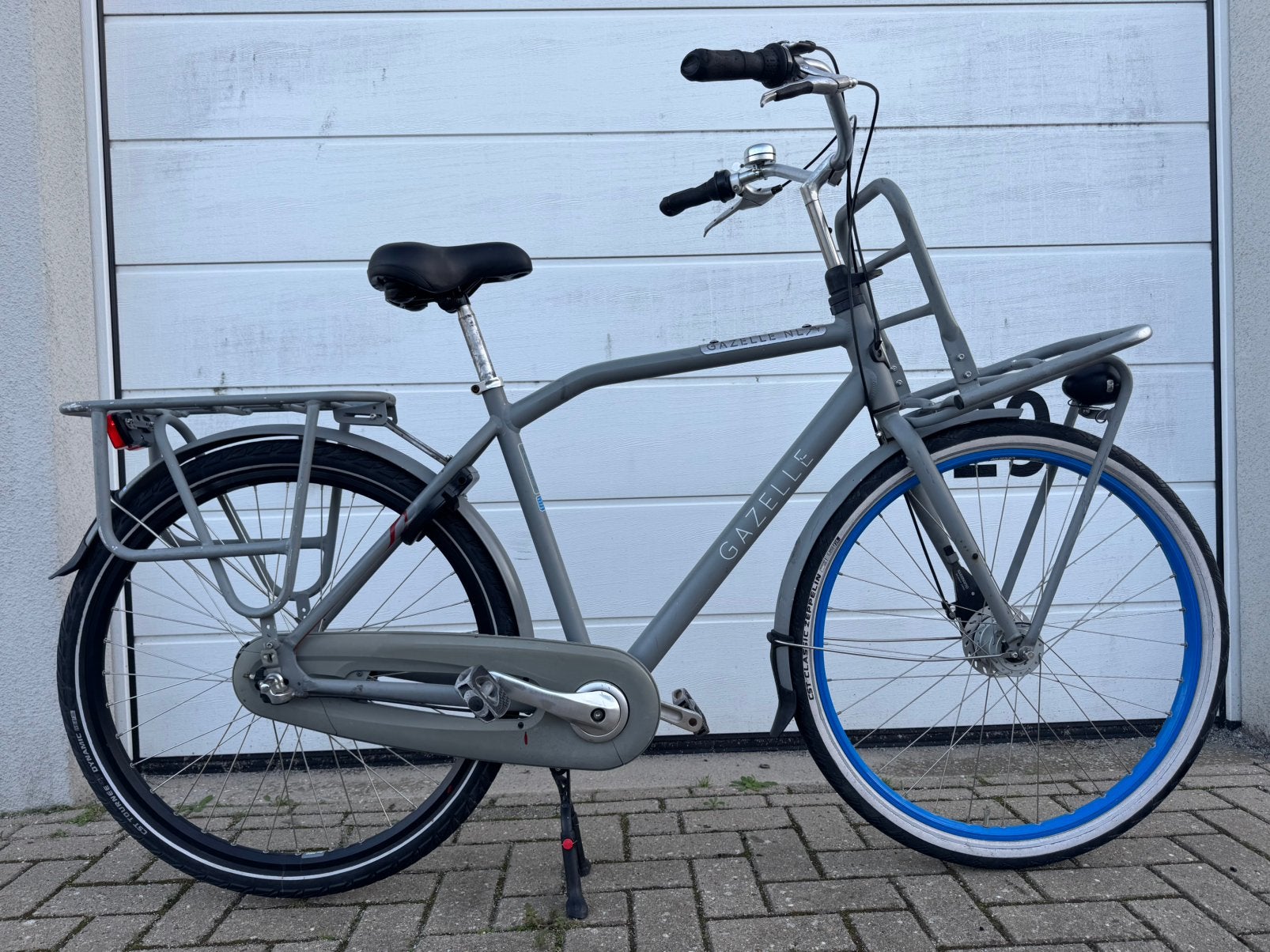 Gazelle HeavyDutyNL herenfiets aluminium - nieuwe Kabels, 53 tot 57 cm, Ophalen of Verzenden, Zo goed als nieuw, Gazelle