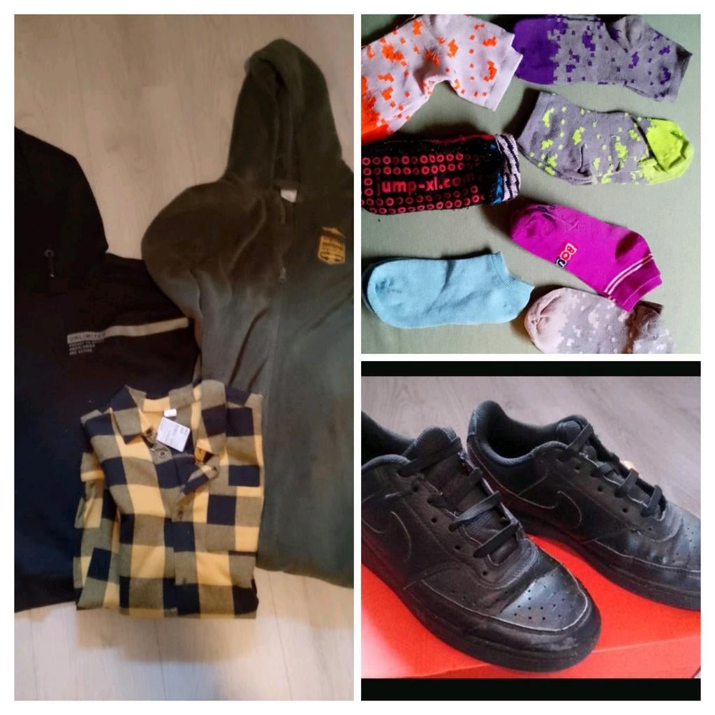 JONGENS KLEDING Hoodie Onesie overhemd NIKE, Ophalen of Verzenden, Zo goed als nieuw, Setje, Jongen