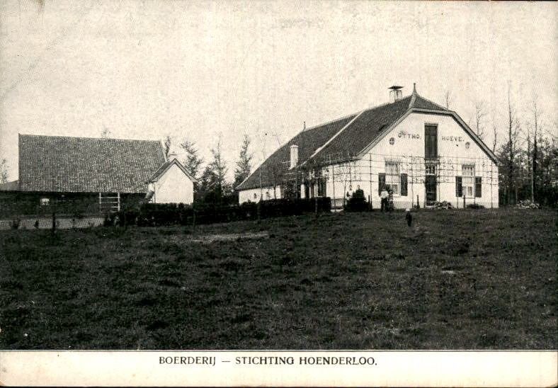 Hoenderloo - Boerderij - Stichting Hoenderloo, Ophalen of Verzenden, 1920 tot 1940, Ongelopen, Gelderland