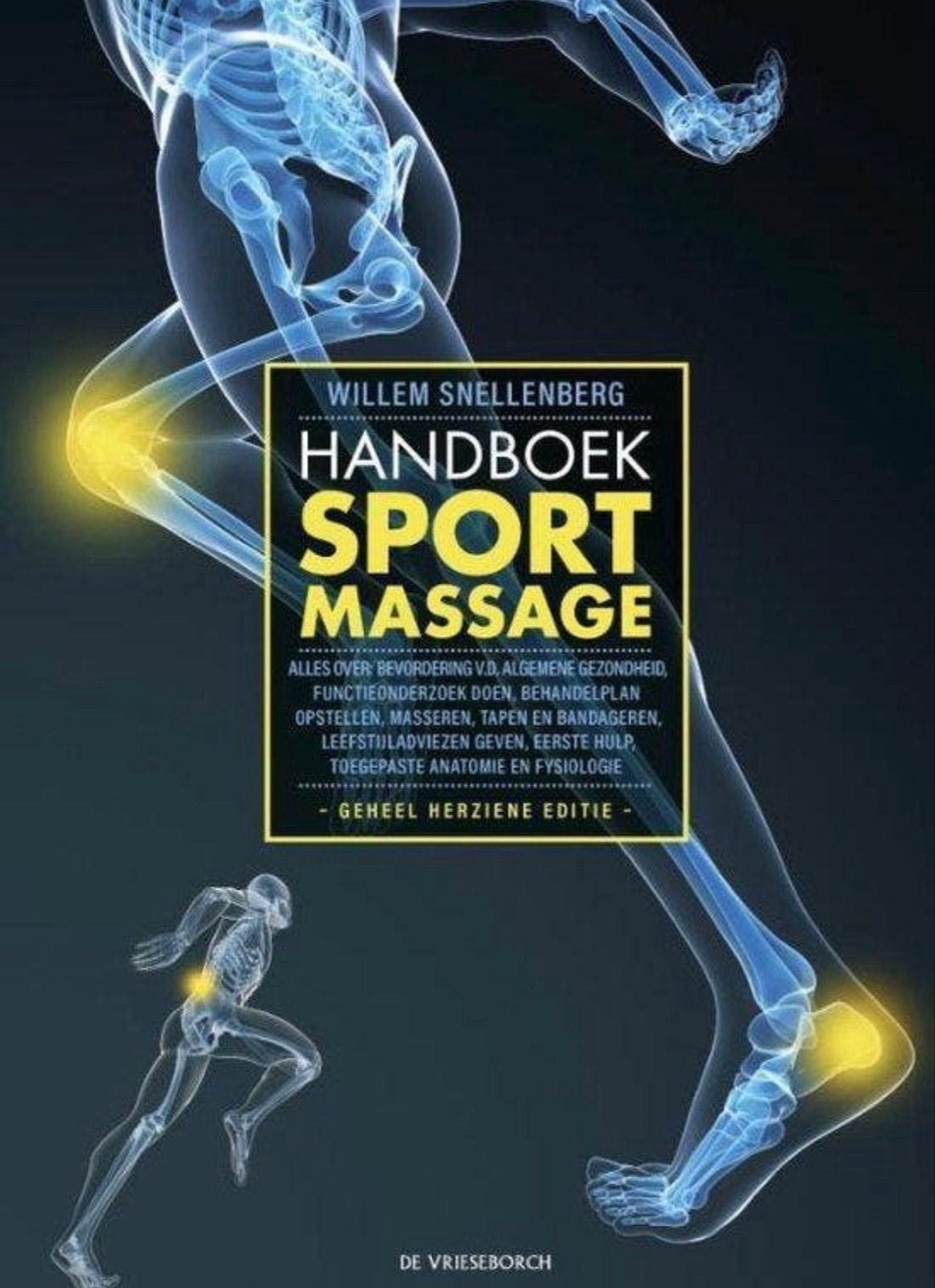 W. Snellenberg - Handboek Sportmassage, Ophalen of Verzenden, Zo goed als nieuw, Overige sporten, W. Snellenberg