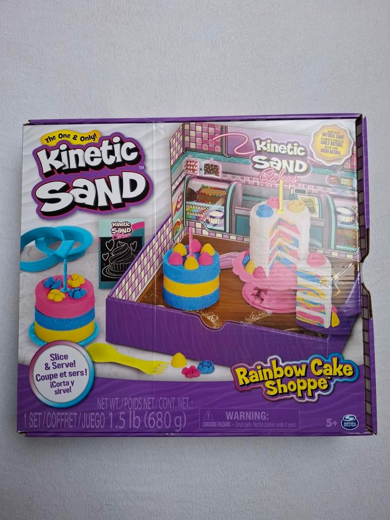 NIEUW! Kinetic sand rainbow, Kinderen en Baby's, Speelgoed | Educatief en Creatief, Ophalen of Verzenden, Nieuw, Knutselen