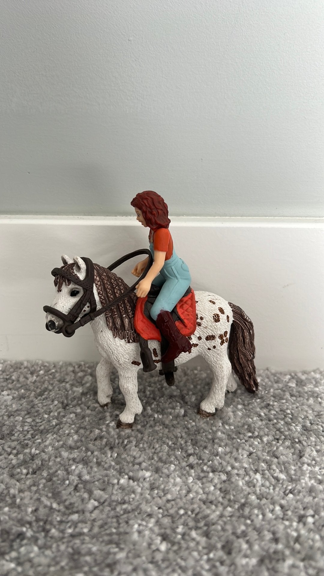 Schleich Mia en Spotty, Ophalen of Verzenden, Zo goed als nieuw