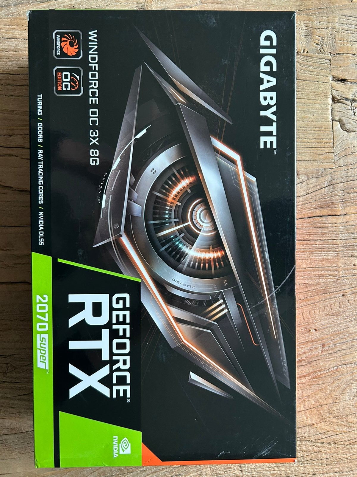 Gigabyte Windforce OC 3X 8G RTX 2070 super, Computers en Software, Videokaarten, PCI-Express 3, GDDR6, Ophalen of Verzenden, Zo goed als nieuw