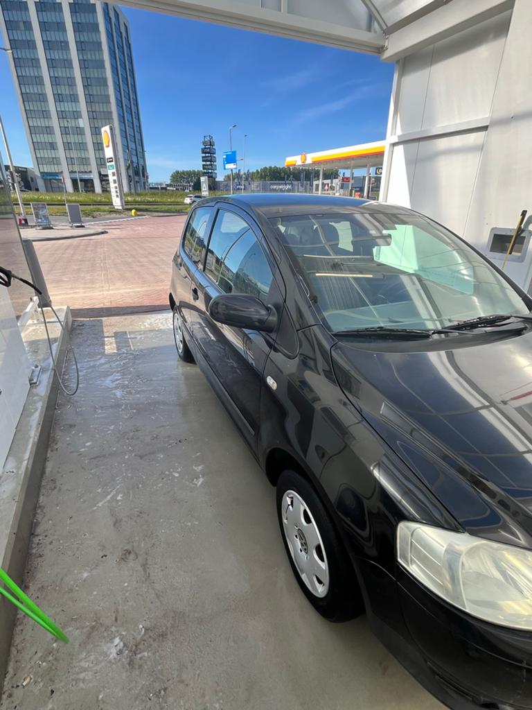 Volkswagen Fox 1.4 55KW 2006 Zwart, Auto's, Volkswagen, Voorwielaandrijving, 4 stoelen, Zwart, Origineel Nederlands