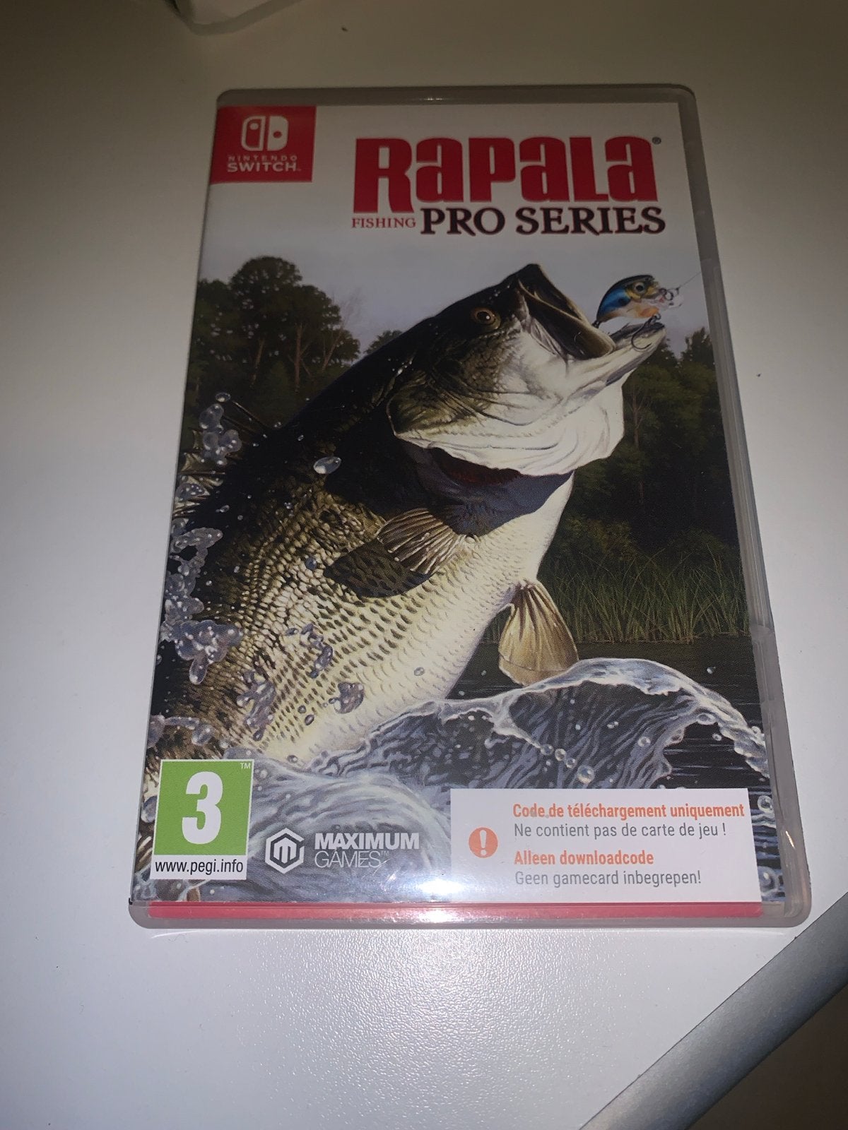 Rapala Fishing Pro Series - Nintendo Switch (Downloadcode), Met games, Met 2 controllers, Ophalen of Verzenden, Zo goed als nieuw