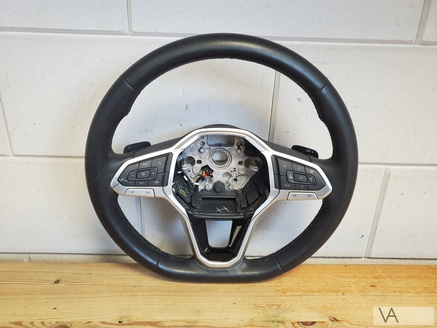 VW Tiguan 2019 -2022 Golf 8 stuur met flippers 2gj419089 €99, Gebruikt, -, Volkswagen, -