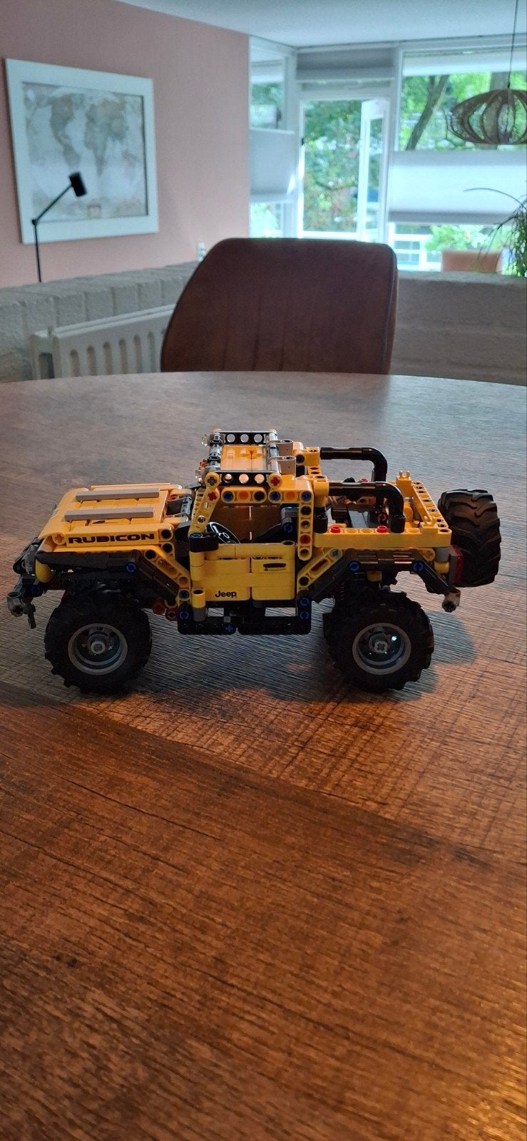 LEGO Technic 42122 Jeep Wrangler Rubicon, Ophalen of Verzenden, Zo goed als nieuw, Overige merken