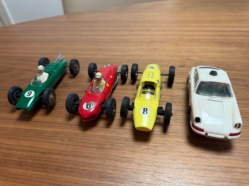Vintage Carrera racebaan auto’s, Carrera, Ophalen of Verzenden, Elektrisch, Racebaan