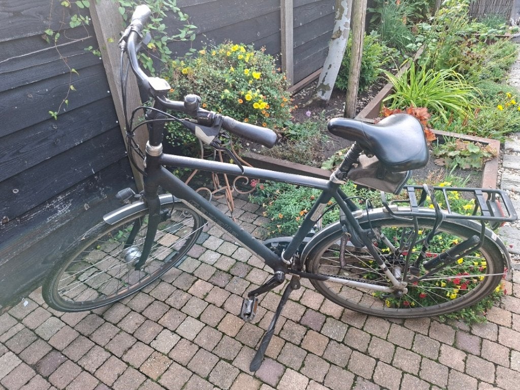 Gazelle Ultimate T27 herenfiets – 27 versnellingen, Fietsen en Brommers, Ophalen, Gebruikt, Velgrem, Versnellingen