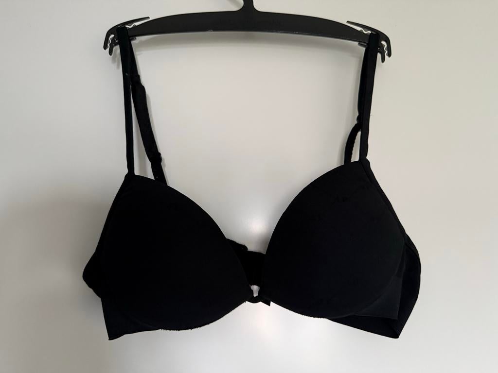 Zwarte La Perla T-Shirt BH size 75A uitneembaar vulling, Ophalen of Verzenden, Zwart, BH