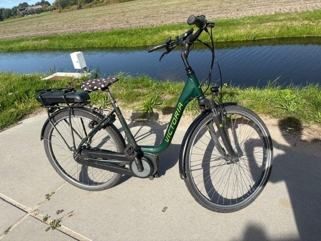 Victoria Trekking 5.9 elektr. fiets met Bosch motor, Gebruikt, 50 km per accu of meer, 55 tot 59 cm, Ophalen