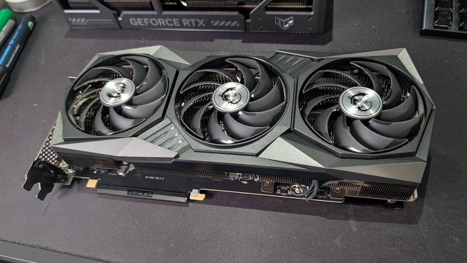 MSI GeForce RTX 3070 Ti Gaming X Trio 8G, Computers en Software, GDDR6, PCI-Express 4, Ophalen of Verzenden, Zo goed als nieuw
