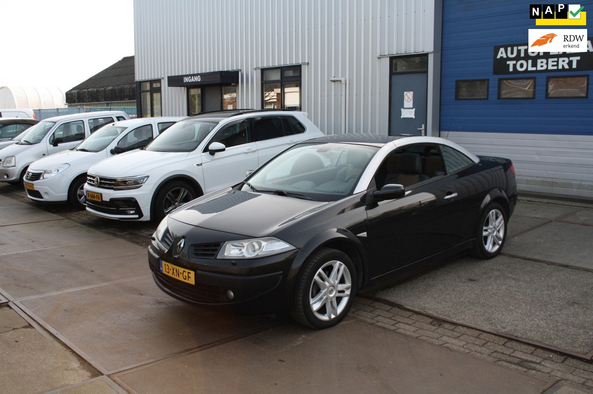 Renault Mégane Coupé-Cabriolet 2.0-16V Exception *BJ'07*DA, Auto's, 1998 cc, 135 pk, Gebruikt, 4 cilinders