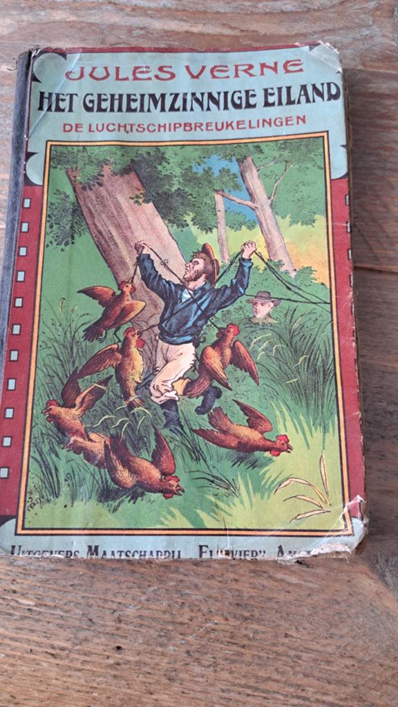 Het geheimzinnige eiland  Jules Verne., Boeken, Ophalen of Verzenden, Gelezen