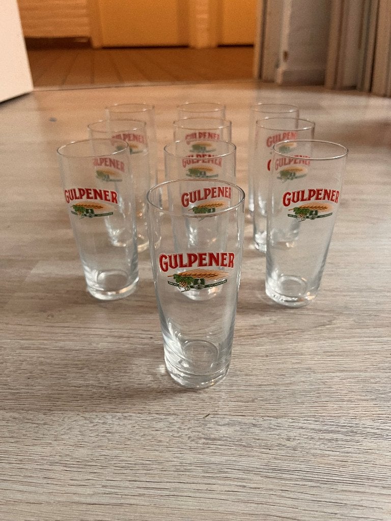 10x Gulpener Bierglas  NIEUW!, Verzamelen, Ophalen of Verzenden, Nieuw, Glas of Glazen, Overige merken