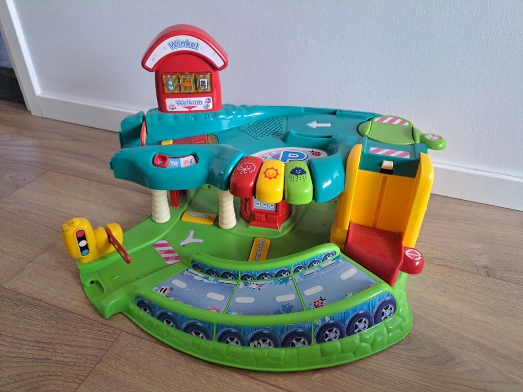 VTech Toet Toet Garage - Geluid defect - Kleine prijs, Kinderen en Baby's, Speelgoed | Vtech, Ophalen of Verzenden, Gebruikt, 2 tot 4 jaar