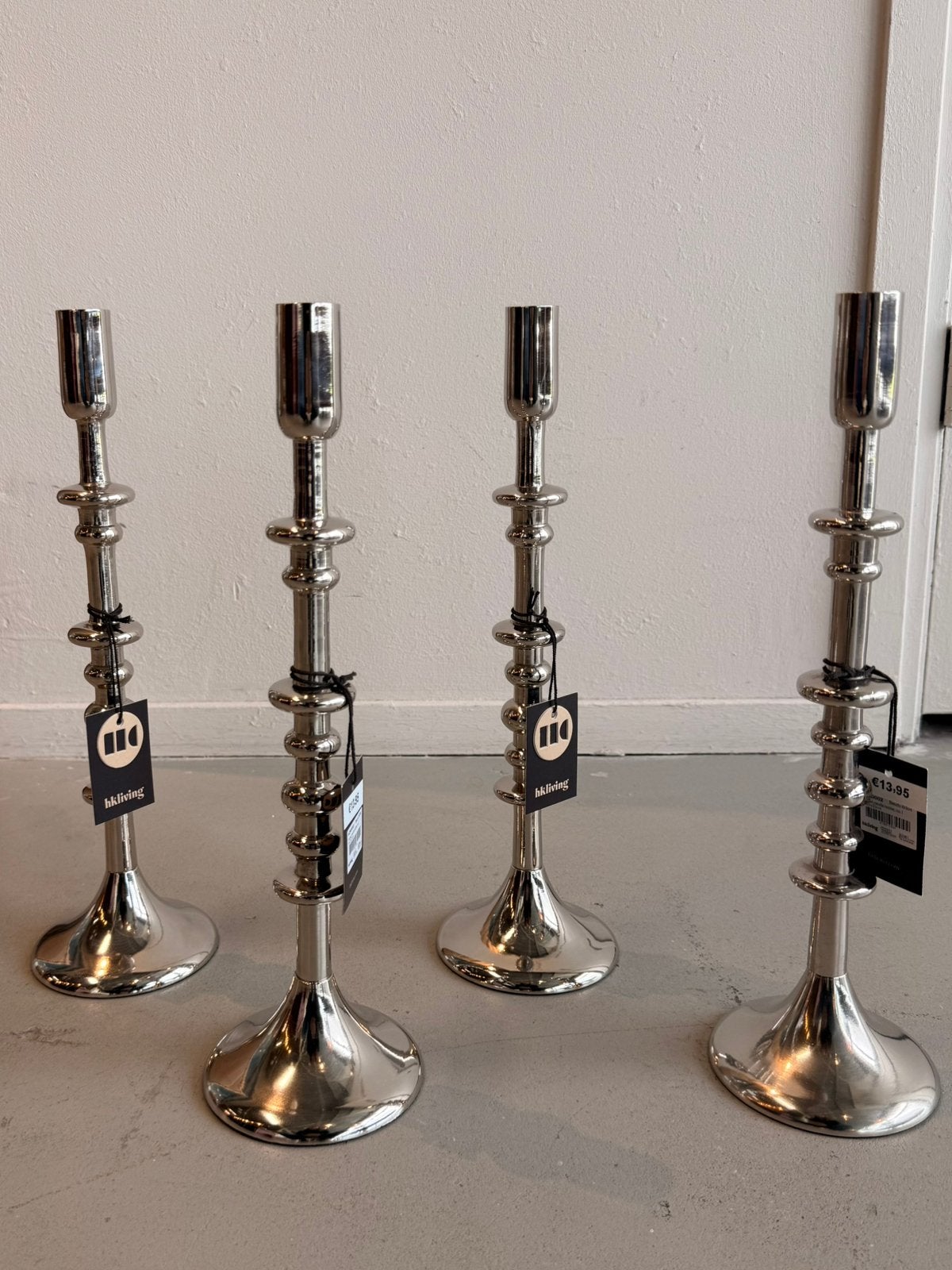 HKliving, Forget candle holder, 10x10x30cm, Ophalen, Koper of Brons
