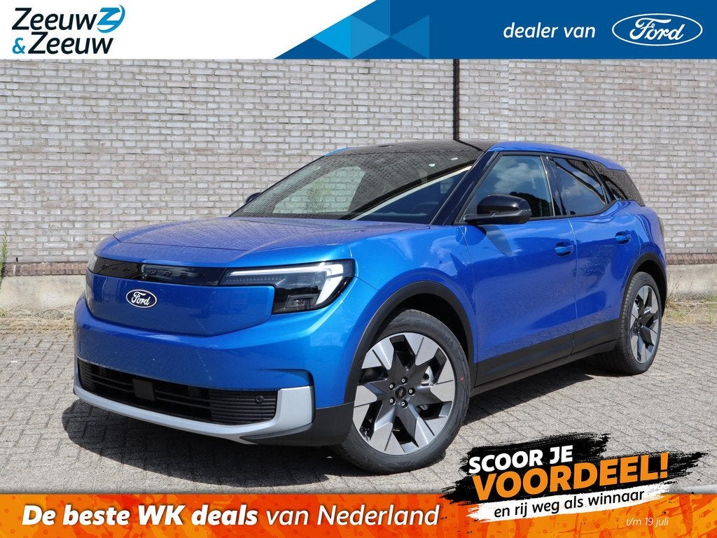 Ford Explorer Premium Extended Range RWD 77 kWh | Tot 2200kg, Auto's, Ford, 12 maanden, Achterwielaandrijving, Zwart, Blauw