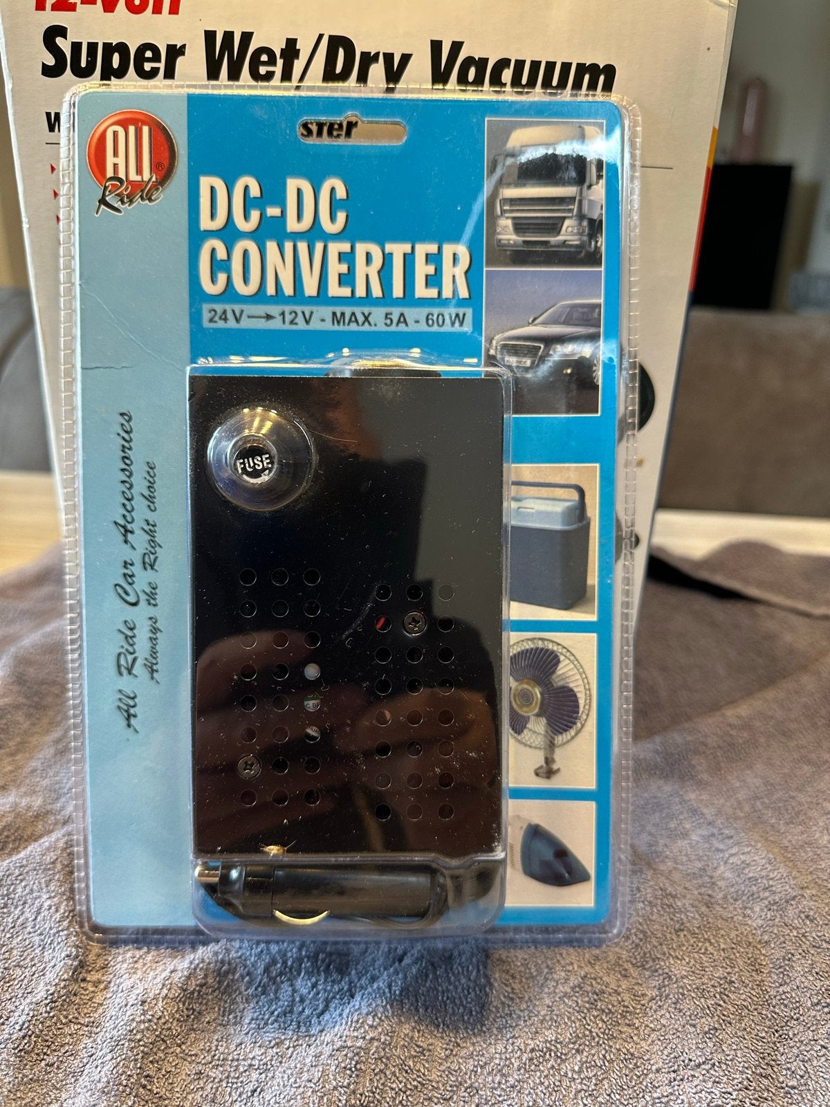 DC-DC Converter 24V naar 12V - Max 5A / 60W, Ophalen of Verzenden, Nieuw