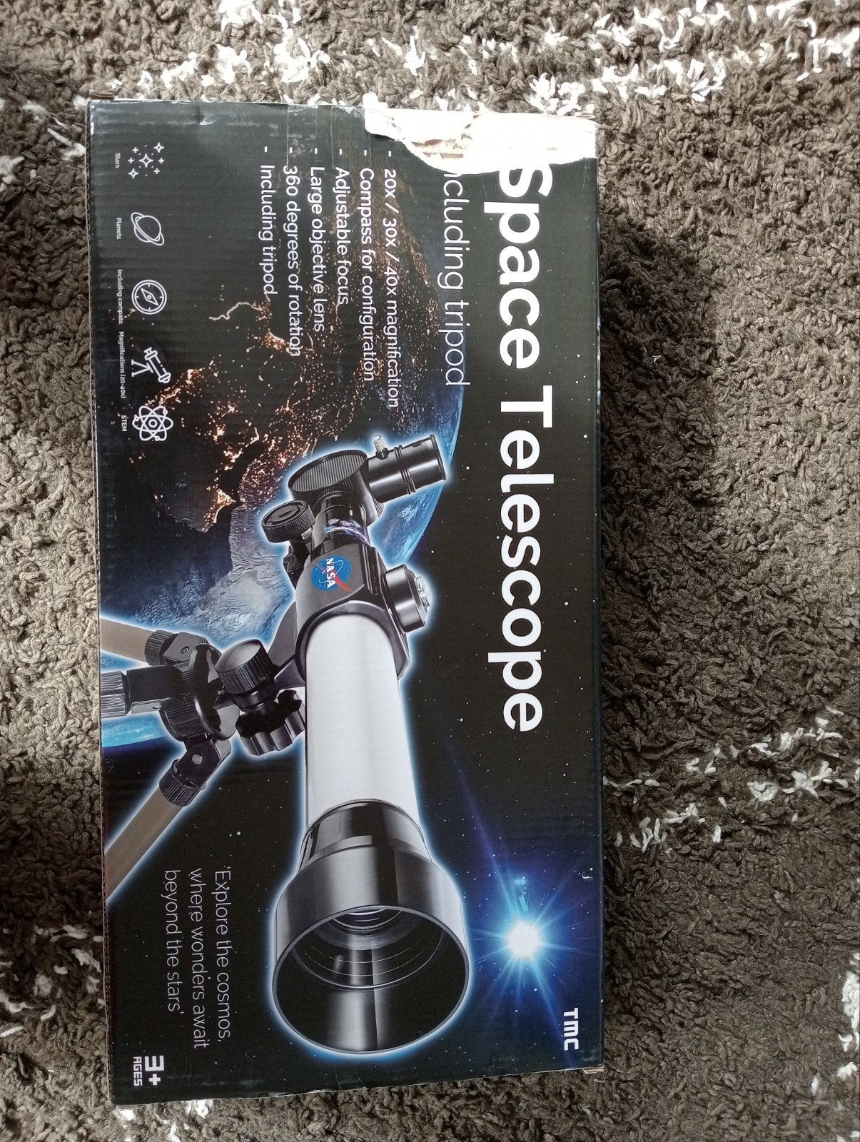 NASA Space Telescoop met Statief - Gebruikt, Ophalen, 200 mm of meer, Met statief, Gebruikt