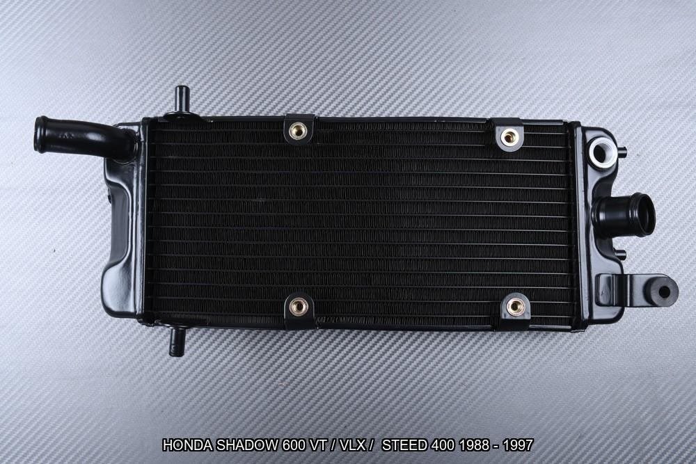 Radiateur AVDB voor HONDA SHADOW 600 VT VLX STEED 400 1988, Verzenden, Nieuw