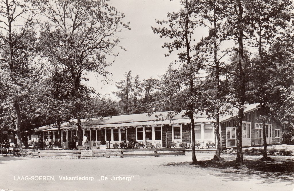 Laag Soeren  -  Vakantiedorp " De Jutberg "      =0008=, Verzamelen, Ophalen of Verzenden, 1960 tot 1980, Gelopen, Gelderland