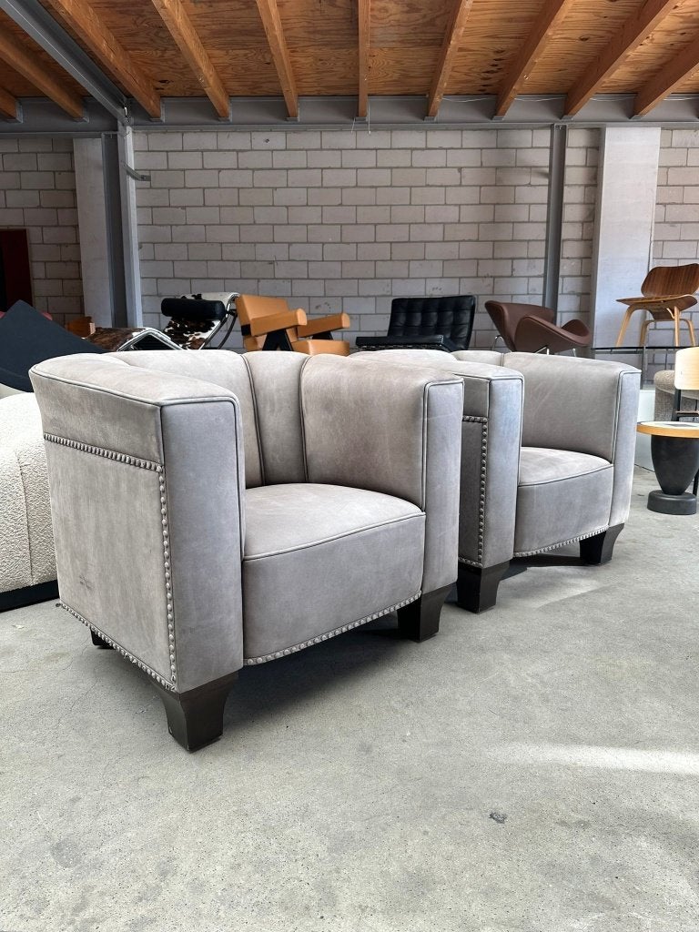 Wittman Palais Stoclet chairs by Josef Hoffman (voorraad:4x), Huis en Inrichting, Fauteuils, Ophalen, Gebruikt, Klassiek, 75 tot 100 cm