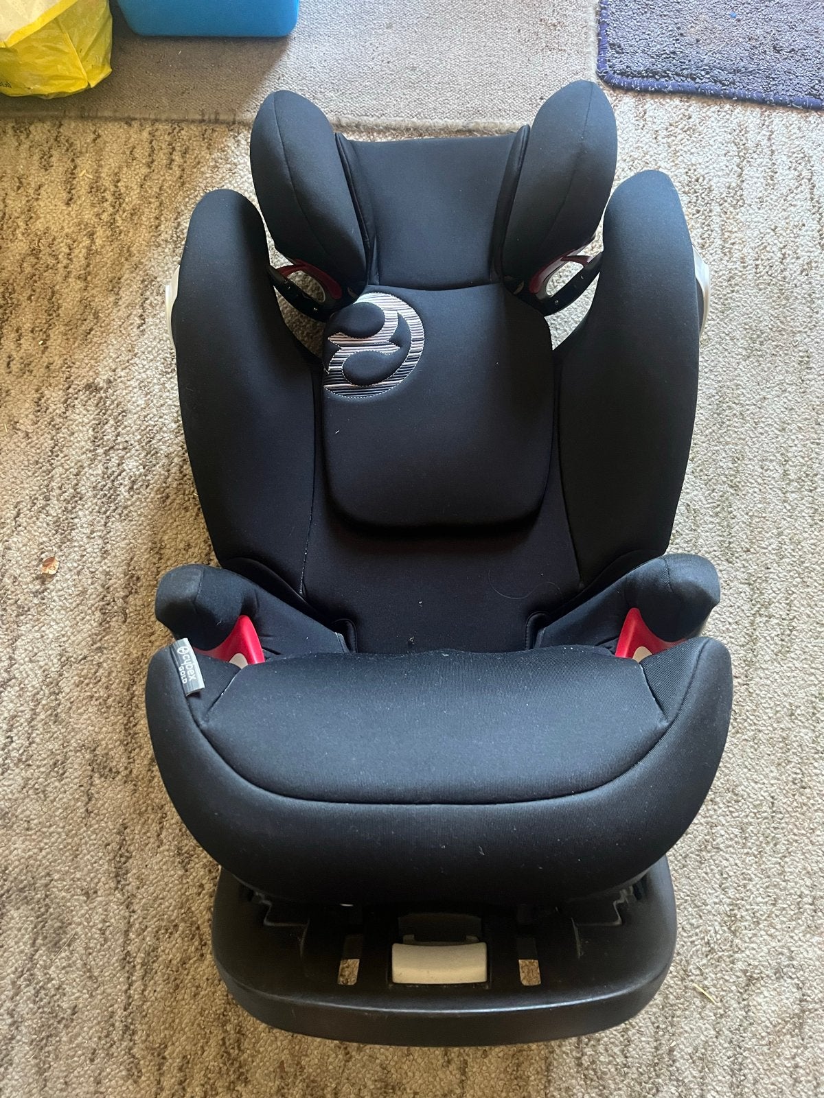 Cybex Pallas M-Fix Autostoel Zwart - 9-36 kg, Autogordel of Isofix, Gebruikt, Verstelbare rugleuning, 9 t/m 36 kg