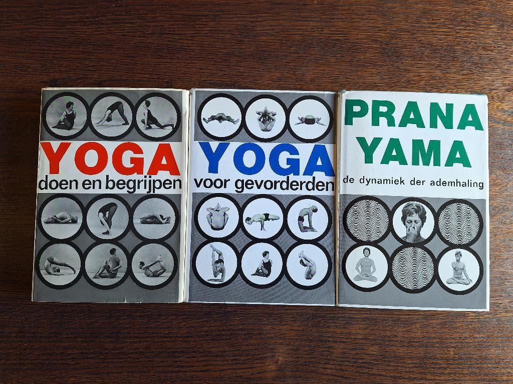 Pranayama en 2 yoga boeken Andre Van Lysebeth, Boeken, Ophalen of Verzenden, Gelezen, Meditatie of Yoga, Overige typen