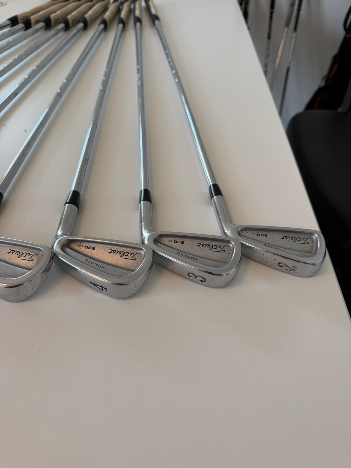 Titleist ijzerset - PW-2 - testen ok! Stiff flex 6S1528, Overige merken, Set, Gebruikt, -