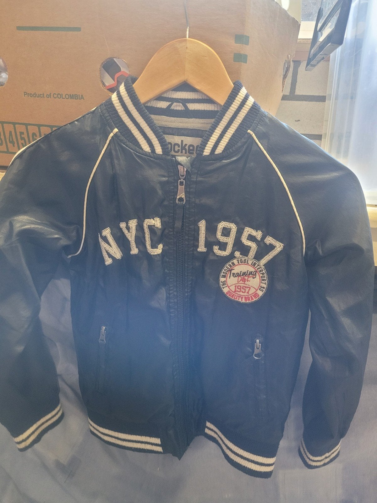 Stoere Unlocked zomerjas NYC 1957 maat 140/146, Gebruikt, Ophalen of Verzenden, Unlocked, Jongen