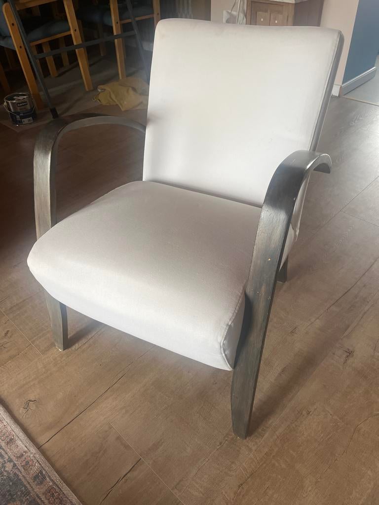 Ikea HOVA Fauteuil, Ophalen, Gebruikt, Wit, Vintage