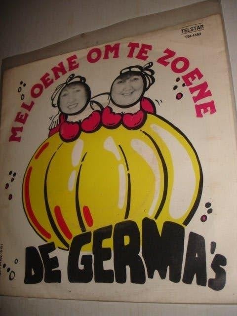De Germa's- Meloene om te zoene- TELSTAR TSI-4562, Verzenden, Gebruikt, 12 inch, Levenslied of Smartlap