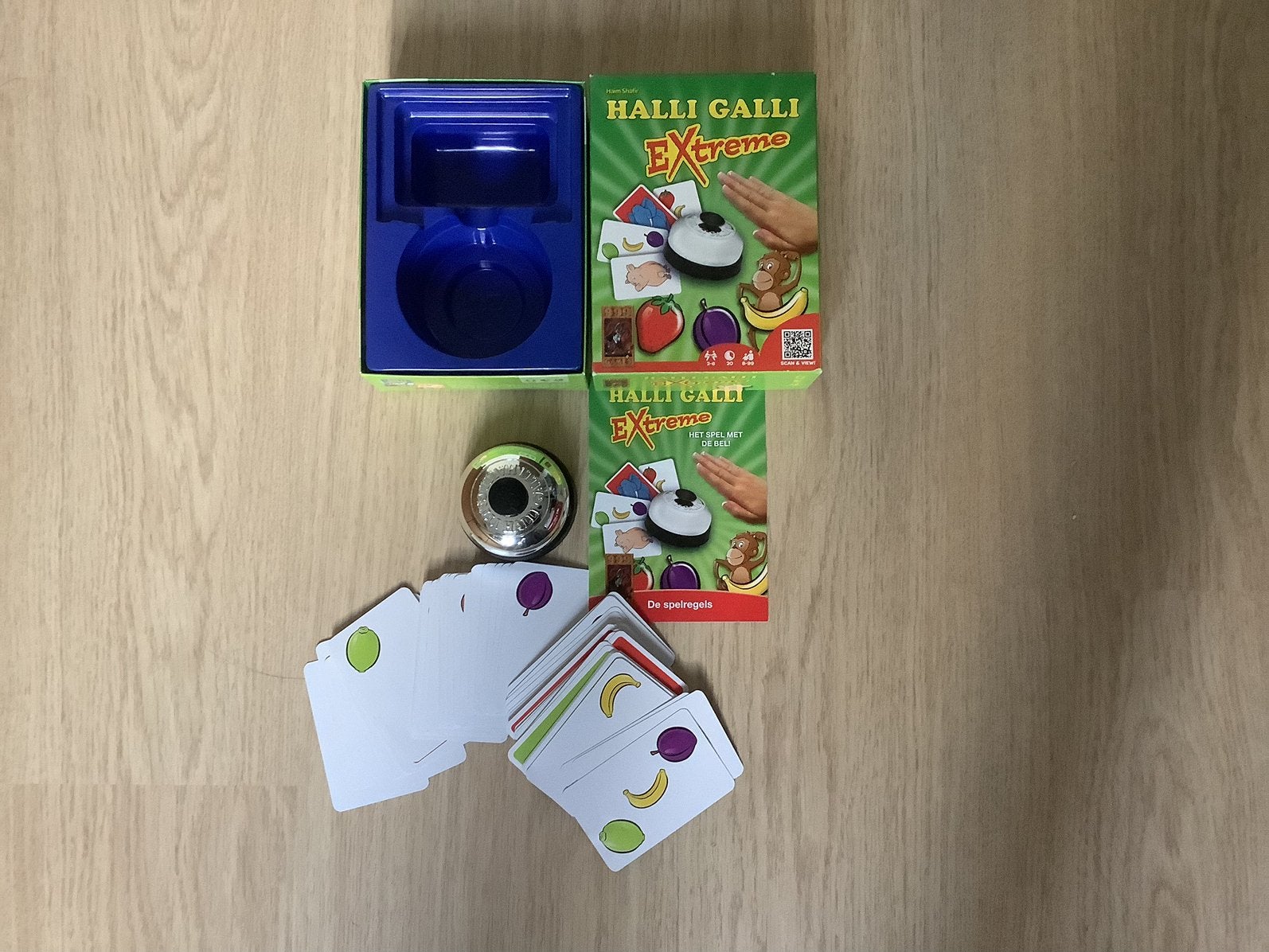 leuk spel van 999 games - Halli Galli Extreme - goede staat, Een of twee spelers, Ophalen of Verzenden, Zo goed als nieuw