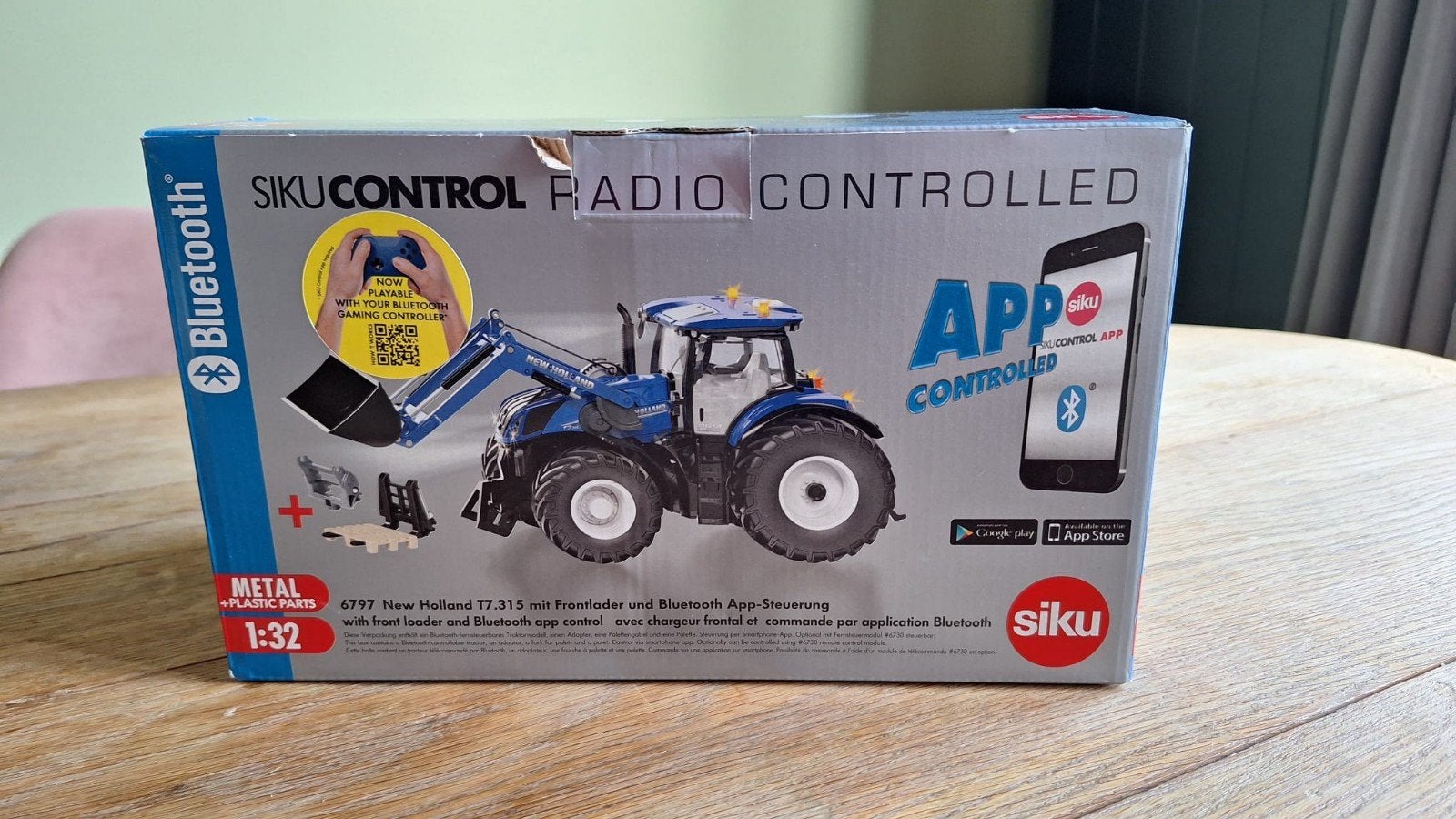siku control New.Holland met voorlader NIEUW

NIEUW, Hobby en Vrije tijd, Ophalen of Verzenden, Nieuw, Tractor of Landbouw, SIKU