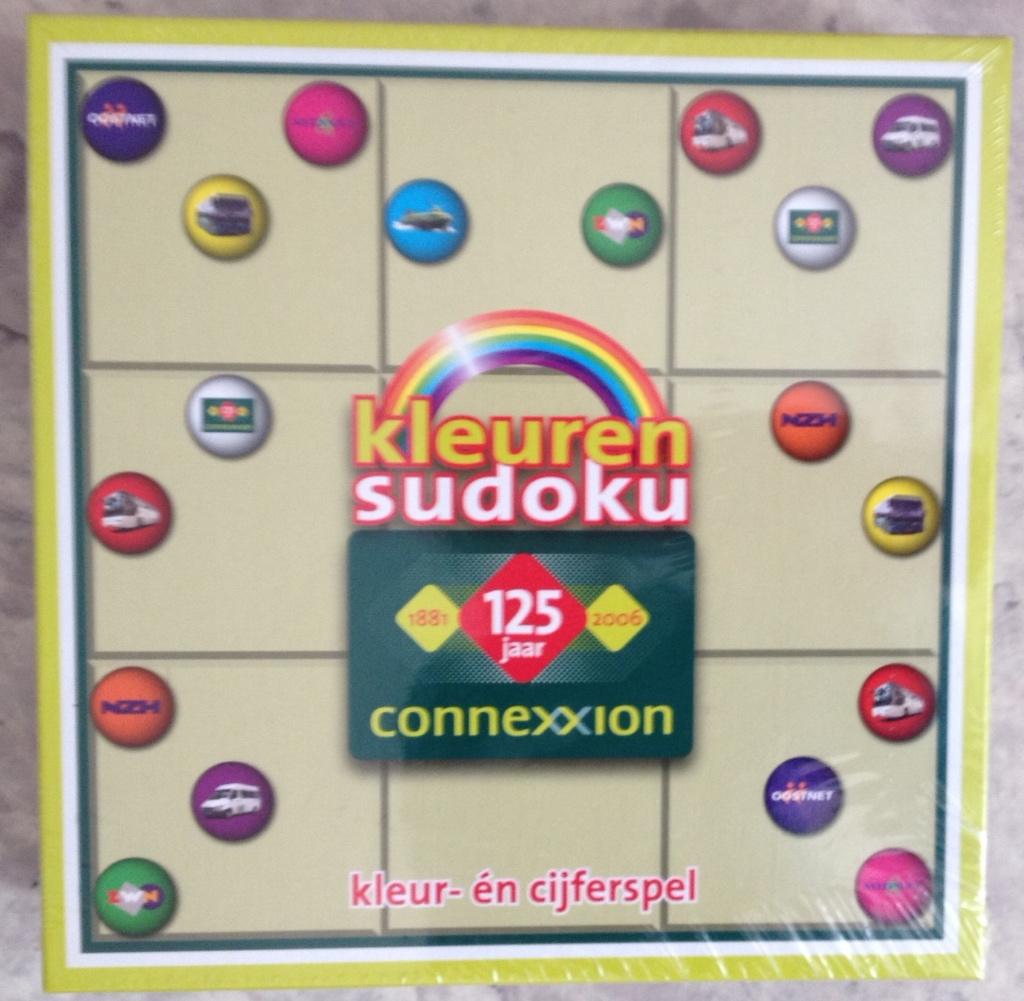 Sudoku kleuren NIEUW, Ophalen of Verzenden, 500 t/m 1500 stukjes, Nieuw, Overige typen