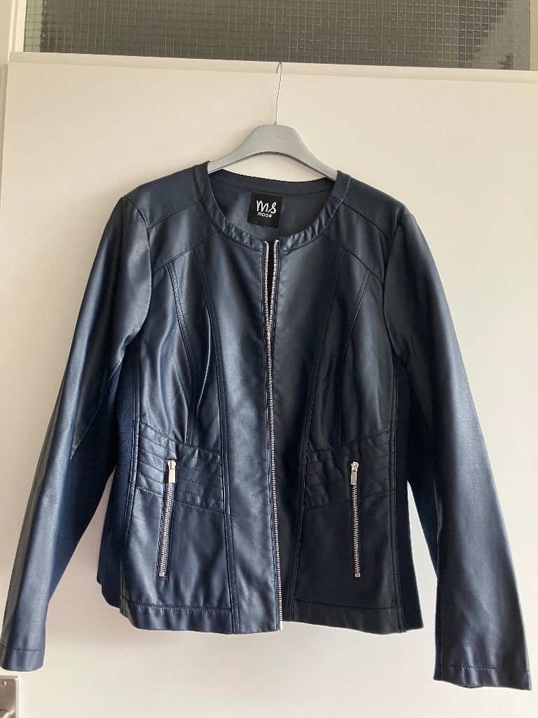 nieuw blauw jasje maat 48, M S mode, Blauw, Maat 46/48 (XL) of groter, Nieuw