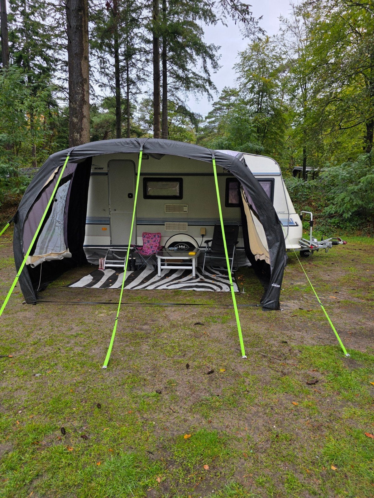 Obelink Sunroof 330 Easy Air Cooldark opblaasluifel, Ophalen, Gebruikt