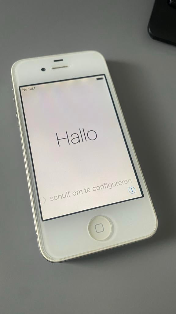 iPhone 4 voor de verzamelaar - Wit, Telecommunicatie, Gebruikt, 16 GB, Wit, Ophalen of Verzenden