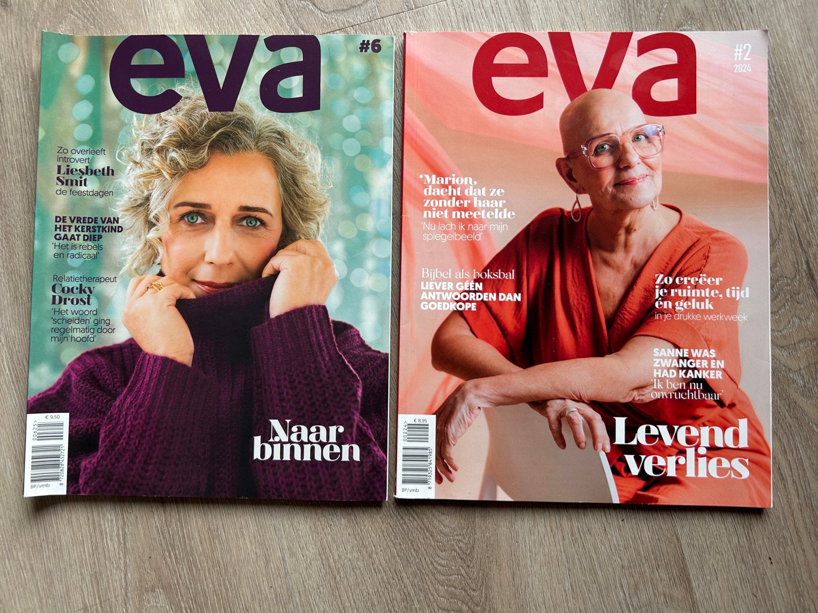 2x tijdschrift Eva, Ophalen, Zo goed als nieuw, Damesbladen