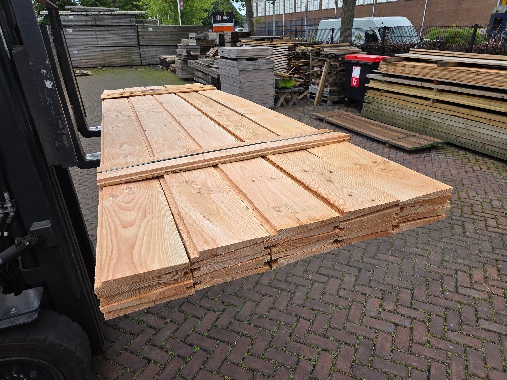 14.8 m2 Douglas Zweeds rabat - nr: TP168, Ophalen, Nieuw, 250 cm of meer, Planken