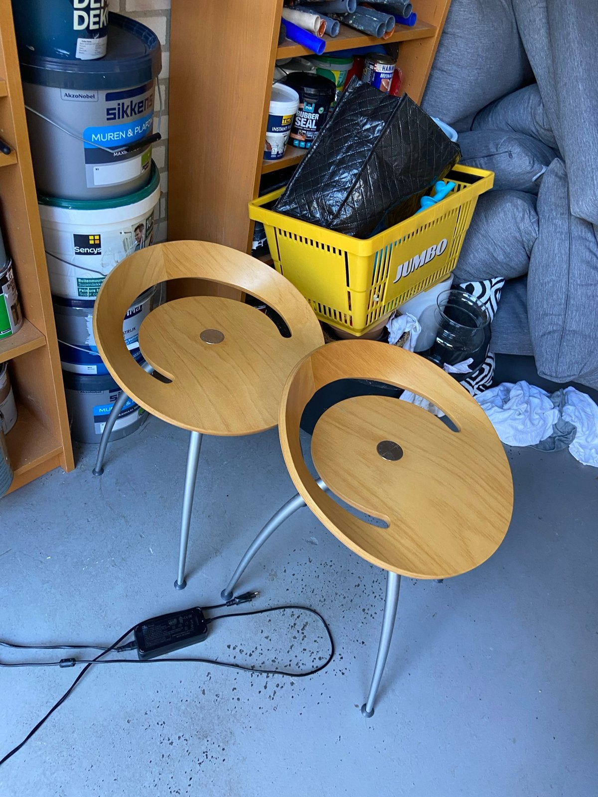 Magis Lyra Design Krukken (set van 2), Ophalen, Gebruikt, Hout