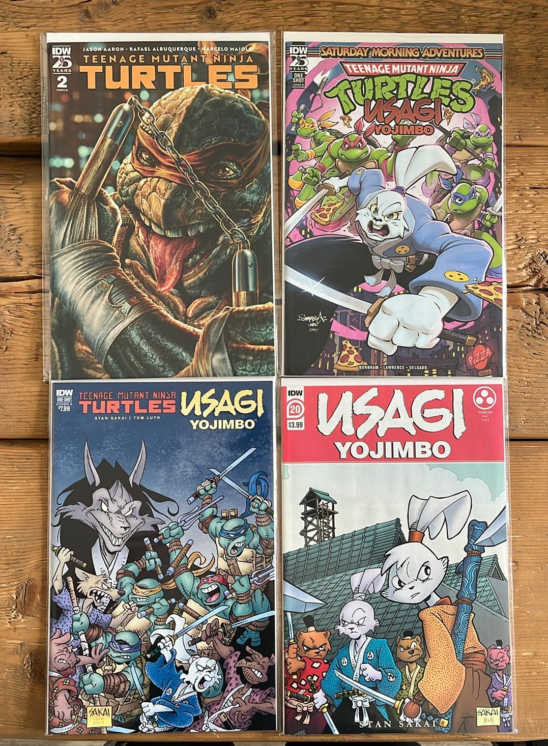 Diverse comics €25 p/st TMNT Usagi Yojimbo, Meerdere comics, Ophalen of Verzenden, Zo goed als nieuw, Amerika