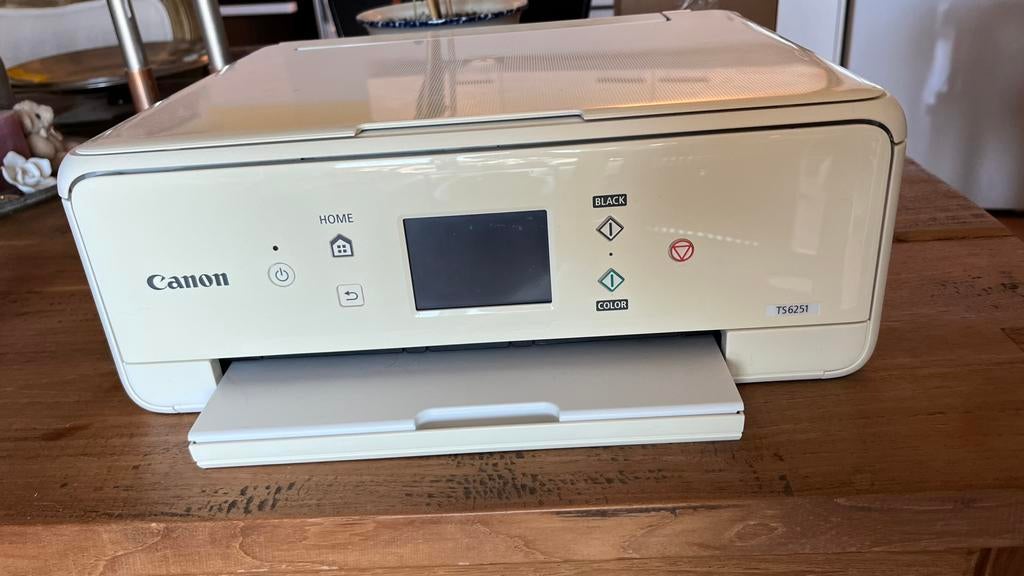 Canon Pixma TS6251 wit, Computers en Software, Printers, Ophalen, Kleur printen, Gebruikt, Inkjetprinter