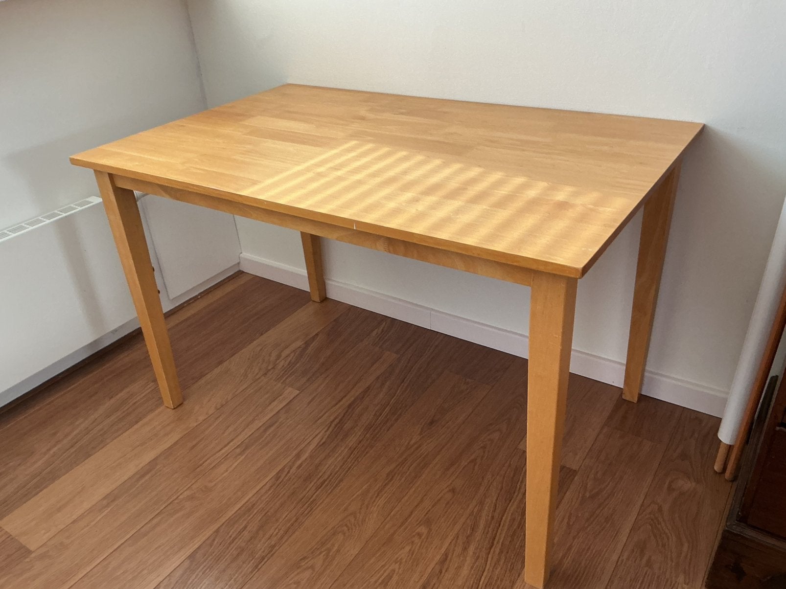 Tafel, licht hout, Ophalen, Gebruikt, Rechthoekig, 50 tot 100 cm