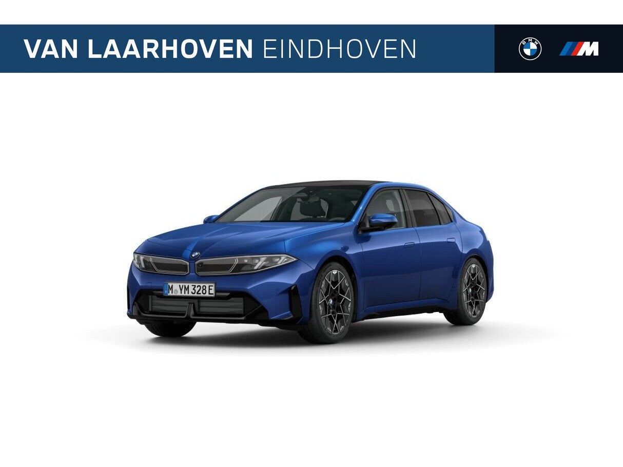 BMW i3 50 xDrive / Panoramadak / M Multifunctionele stoelen, Automaat, Zwart, Blauw, Leder