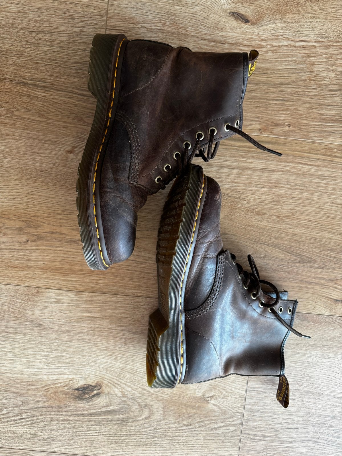 Dr. Martens 1460 laarzen - Zo goed als nieuw maat 41, Ophalen, Zo goed als nieuw, Bruin, Boots