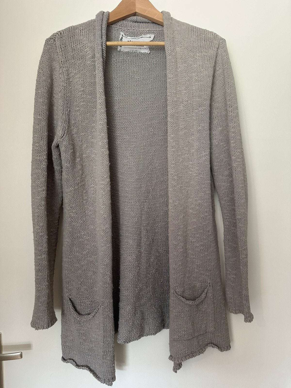Blaumax vest grijs mt L katoen en linnen, Kleding | Dames, Ophalen of Verzenden, Zo goed als nieuw, Grijs