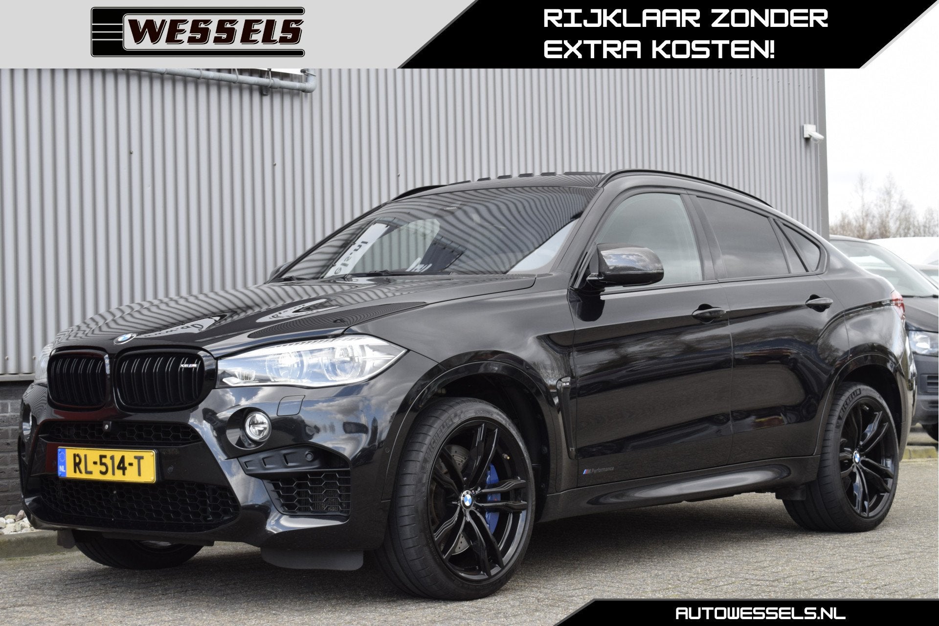 BMW X6 M Black Fire Edition 576PK slechts 4 in NL! Origineel, Auto's, BMW, Automaat, 2950 kg, 2240 kg, Gebruikt